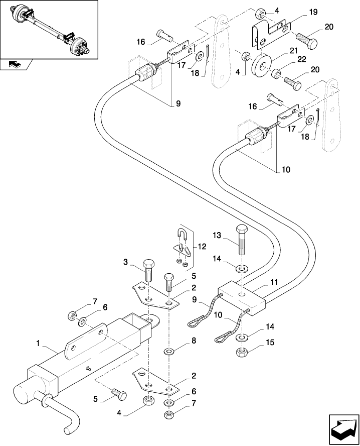 05.20(01) PARKING BRAKES - TANDEM AXLE