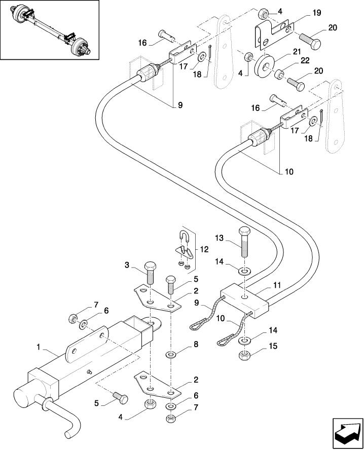 05.20(01) PARKING BRAKES - TANDEM AXLE