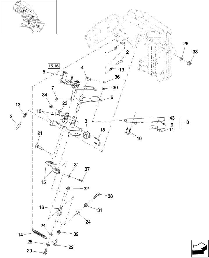 15.11 TWINE ARM PIVOT