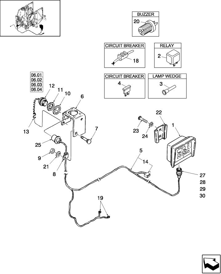 06.30 ELECTRONIC CONTROL UNIT, BALE COMMANDâ„¢
