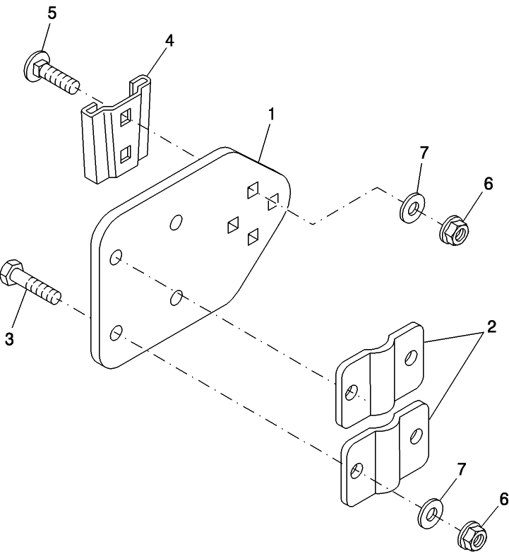 06.40 ELECTRICAL CONTROL BOX MOUNTING BRACKET