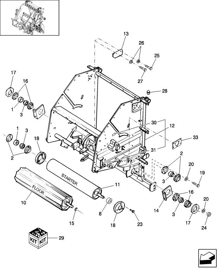 12.30 MAIN FRAME & MAIN FRAME ROLLERS