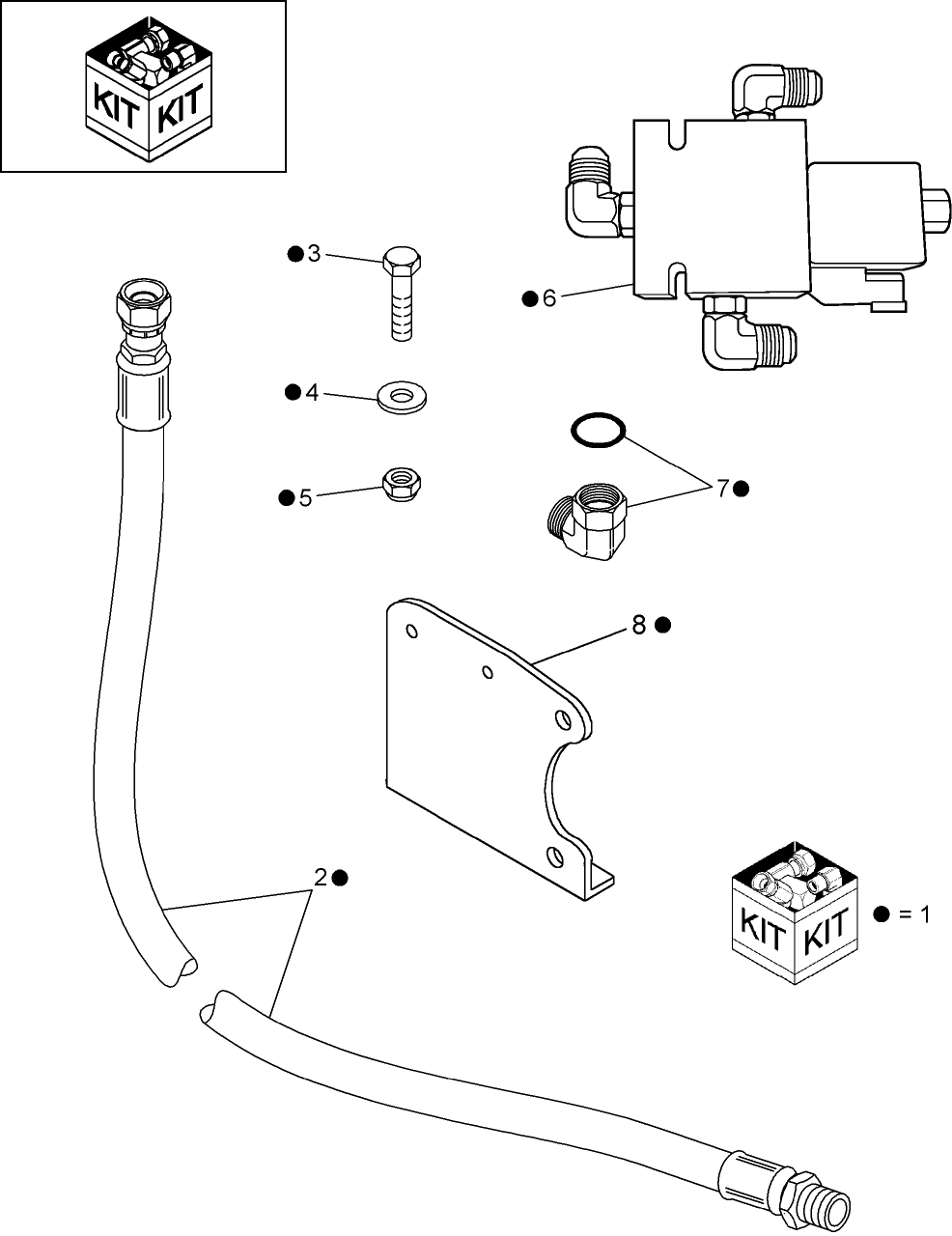 18.97 SPLITTER VALVE KIT