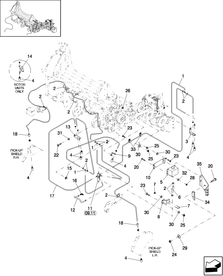 09.10(1) LUBRICATION OILER, EUROPE & R.O.W., PRIOR TO P.I.N. 64237