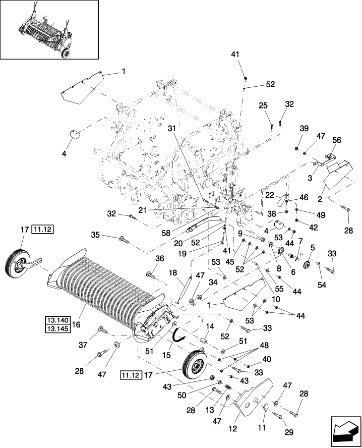 13.100 STANDARD PICKUP MOUNTING