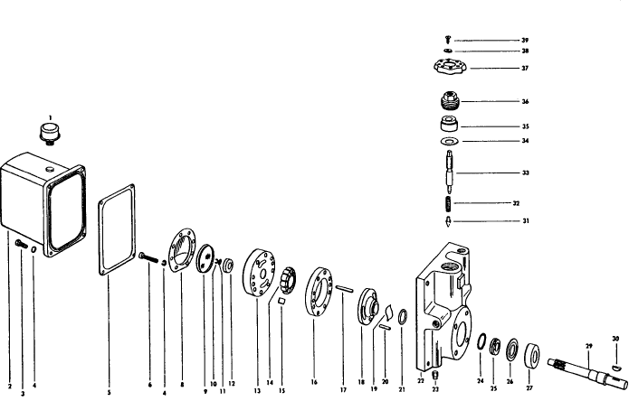 030 HYDRAULIC PUMP