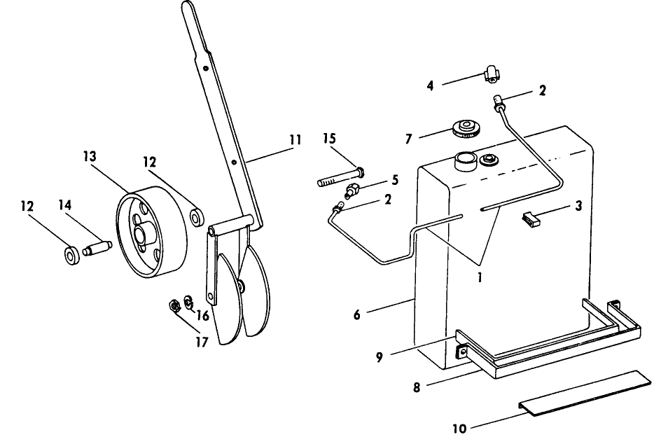 018 GASOLINE LINE, TANK & BELT TIGHTENER