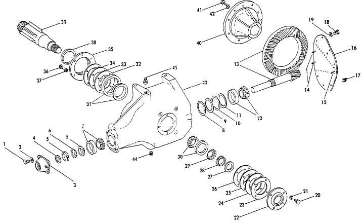003 MAIN DRIVE GEARBOX