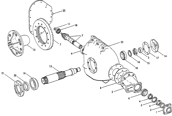 003 GEARBOX, MAIN DRIVE