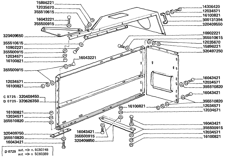 G14 BODY, R.H. FOR ENGINE
