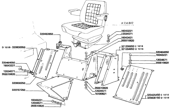 H06 CONTROL LEVER GUARDS