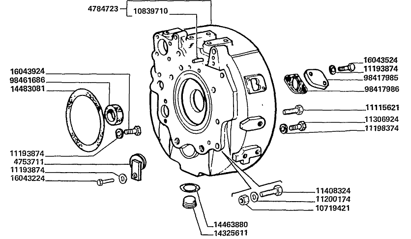 0.04.3(02) ENGINE COVERS & GASKETS