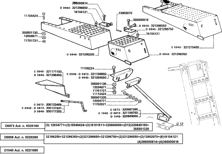 H01(01) DRIVER'S PLATFORM LADDER