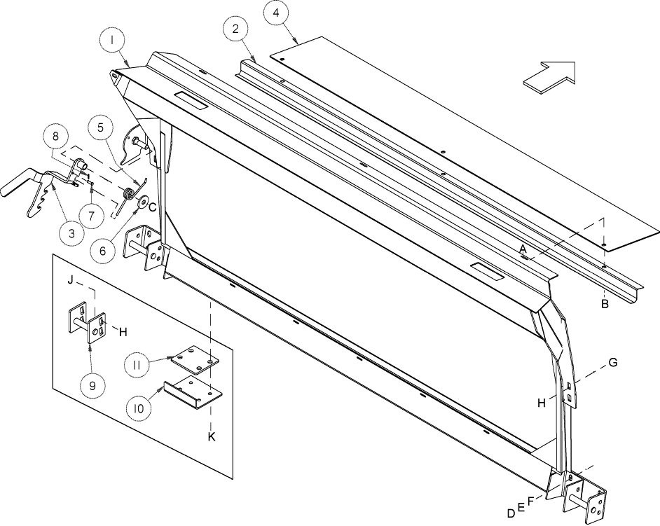 09-54 NEW HOLLAND CR/CX - ADAPTER HYDRAULIC/ELECTRICAL COMPLETION