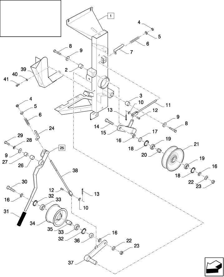 19.02(01) CHOPPER DRIVE IDLERS