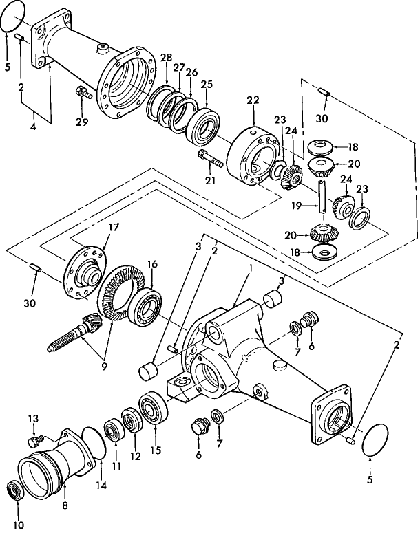 04A01 REAR AXLE & DIFFERENTIAL GEARS