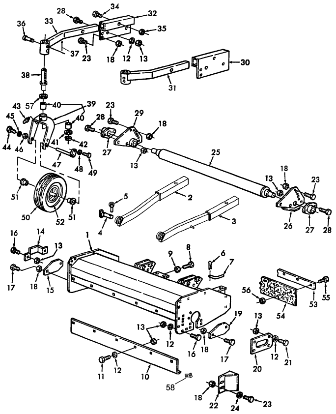 001 FRAME & RELATED PARTS