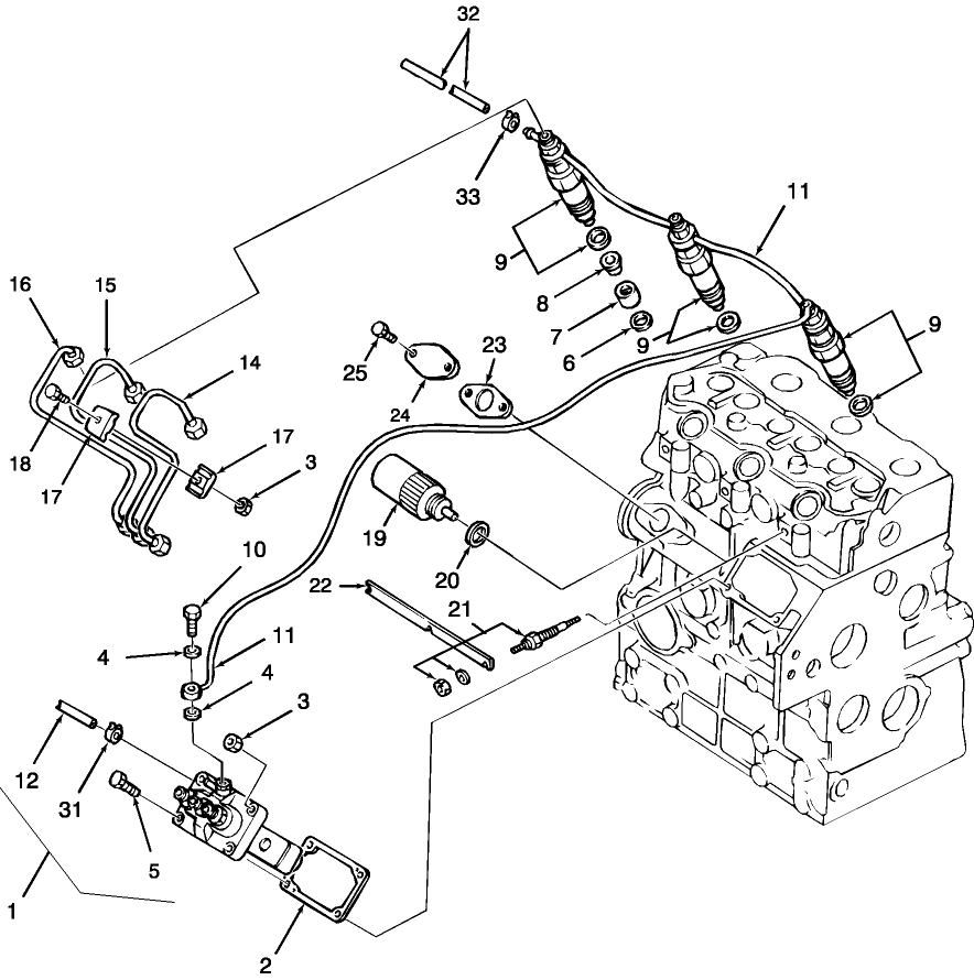 01.12.01 INJECTION PUMP & LINES