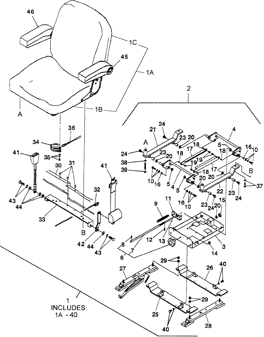 10.06 SEAT ASSEMBLY