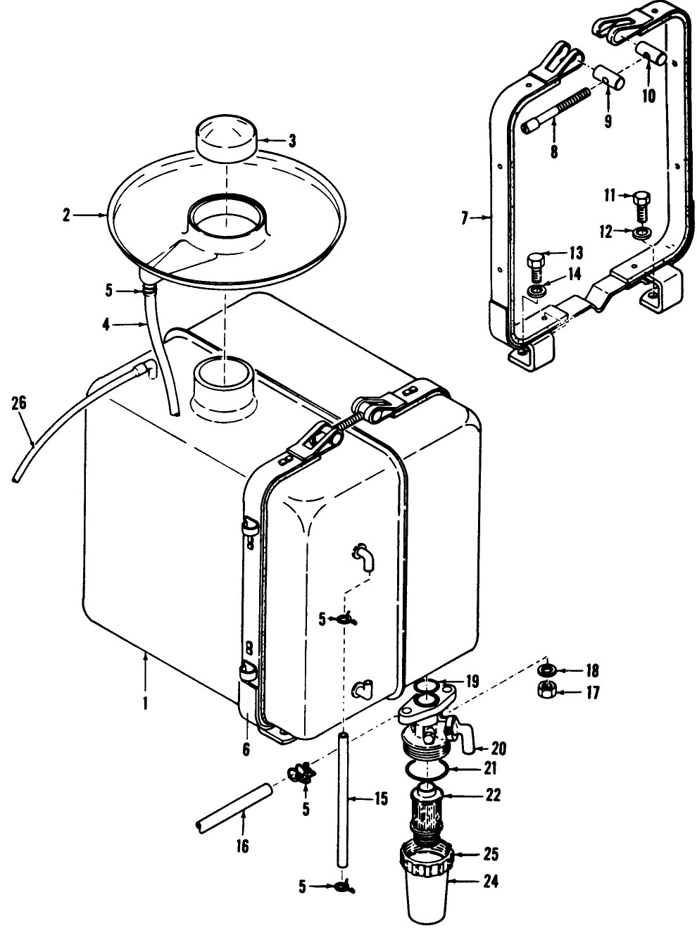 09A01 FUEL TANK & FILTER PARTS