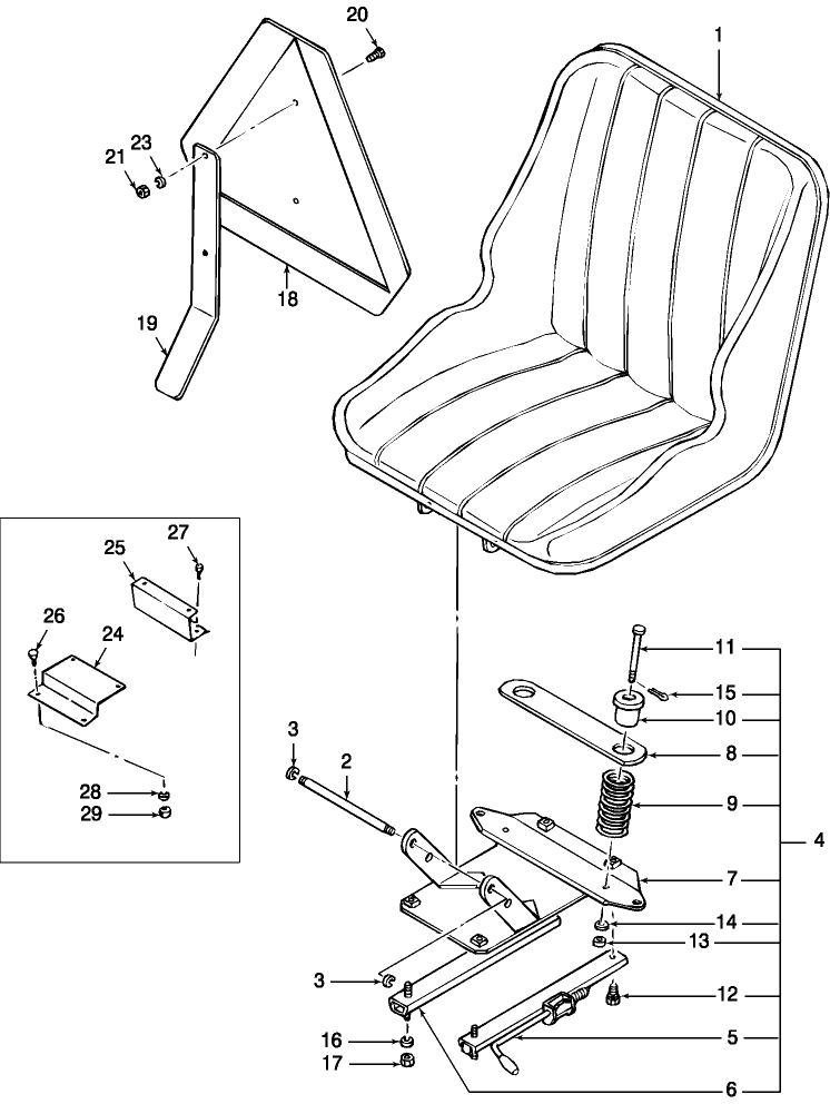 13A01 SEAT ASSEMBLY