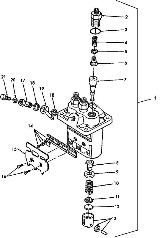09E02 INJECTION PUMP - 1210, 1310