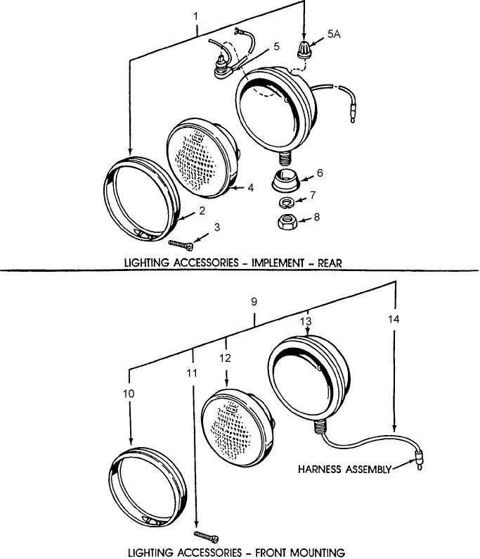 11E01 LIGHTING ACCESSORIES