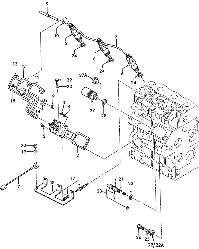 09D02 INJECTION PUMP & LINES
