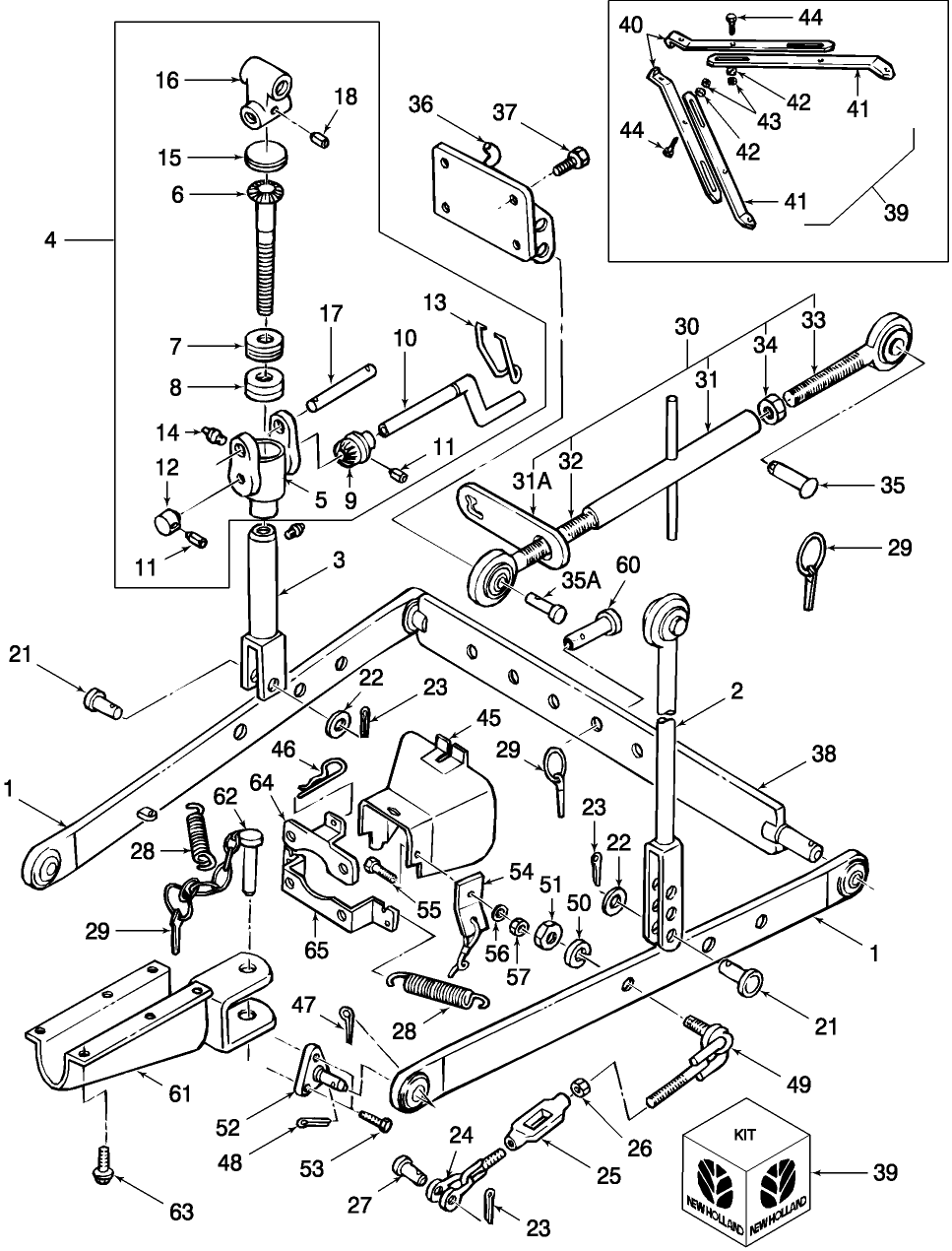 05D02 THREE-POINT LINKAGE, 1310, 1510, 1710, 1910