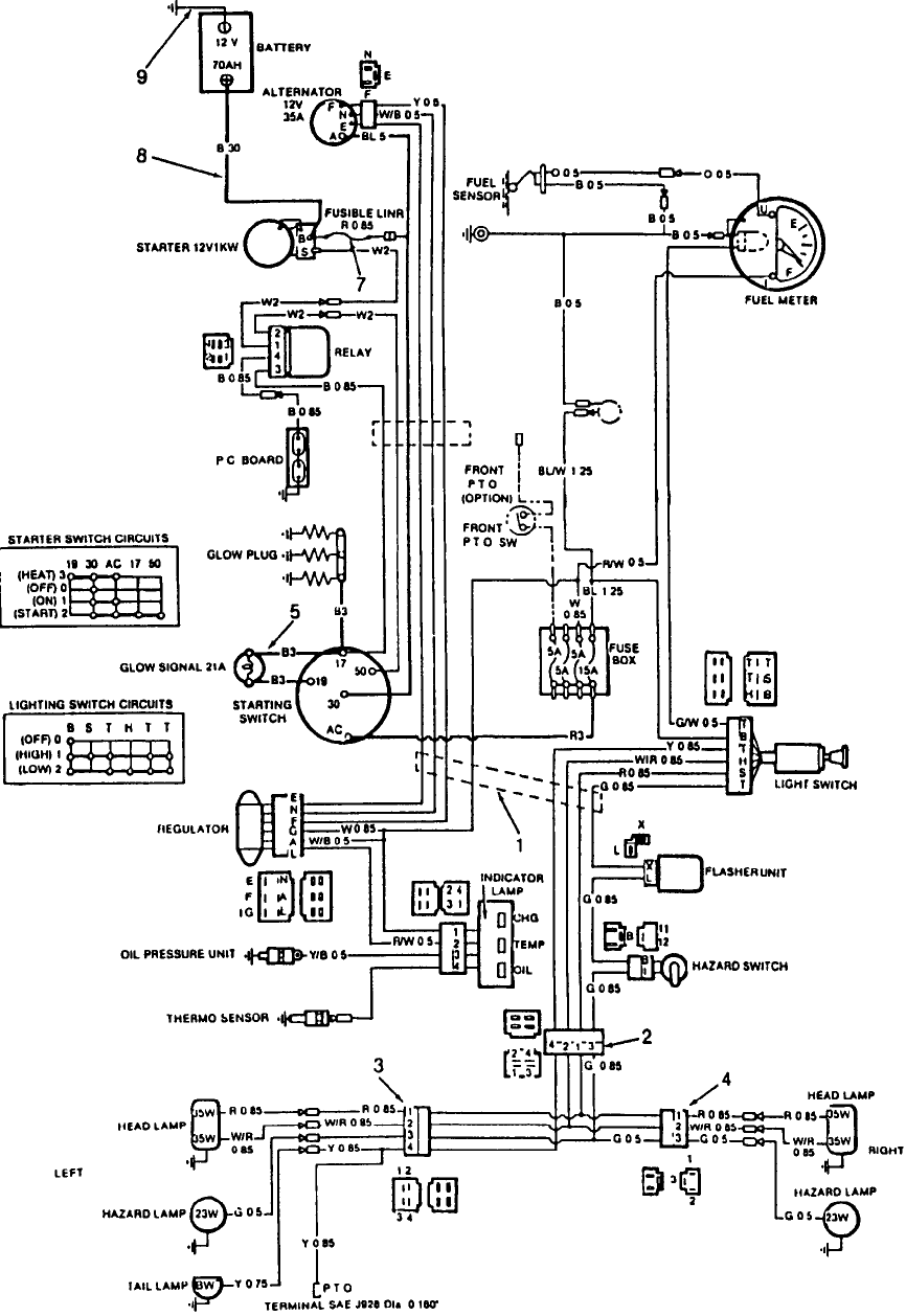11A03 WIRING HARNESS - 1310, 1510