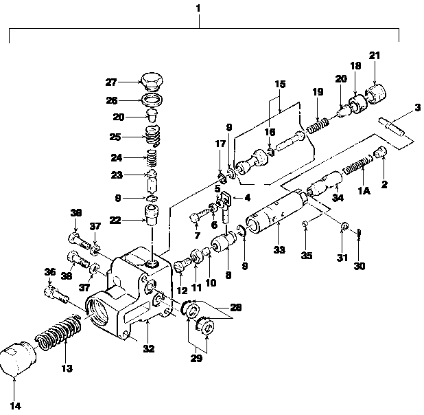 05G03 HPL CONTROL VALVE ASSY. W/DRAFT CONTROL - SBA340014070