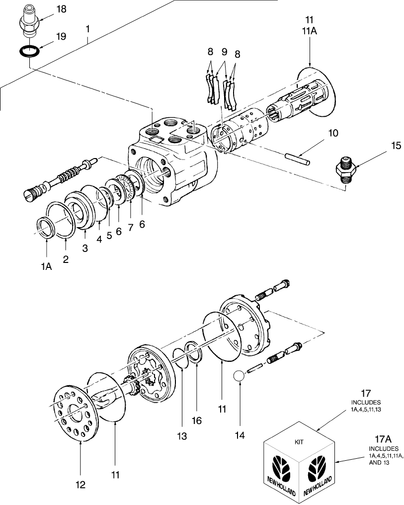 03G01 POWER STEERING CASE