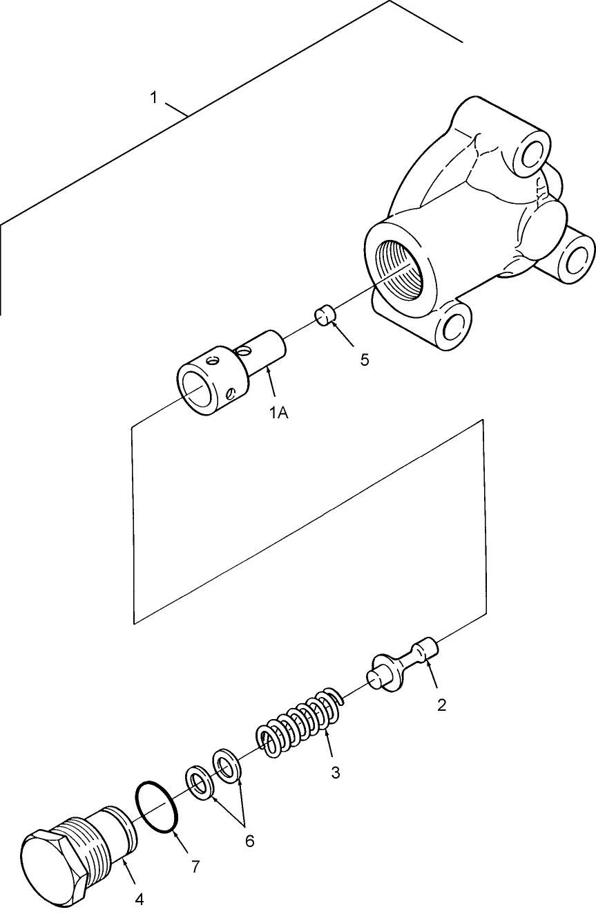05B02A CONTROL VALVE ASSEMBLY DETAILS, 1710 OFFSET