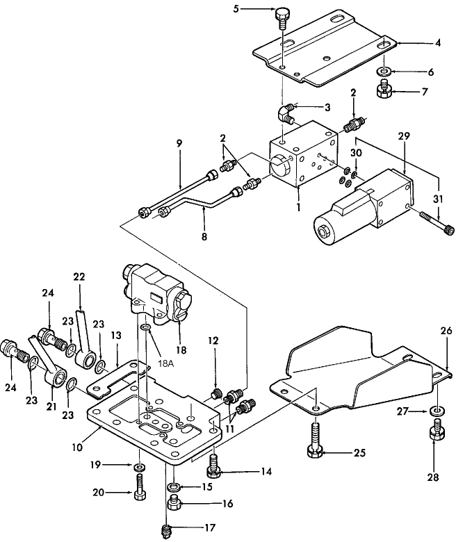 05H02 CONTROL VALVES & TUBING - W/ELECTRONIC POSITION C OFFSET, (U.S.)