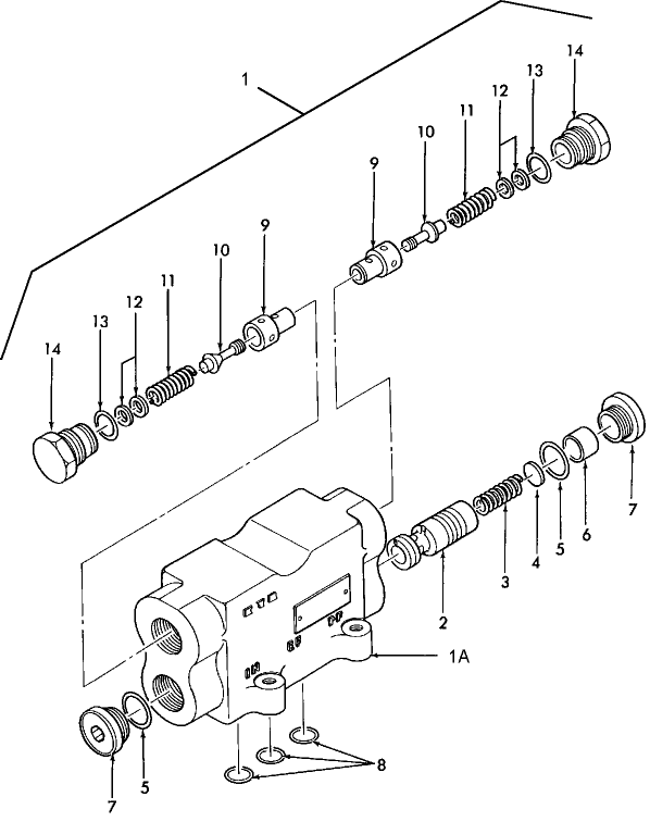 05H07 FLOW PRIORITY VALVE ASSEMBLY - W/ELECTRONIC POSITION  OFFSET (U.S.)