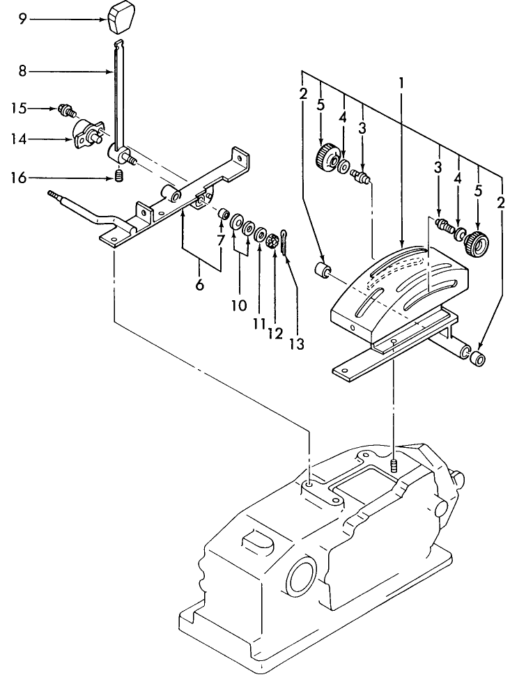 05H08 CONTROL & QUADRANT - W/ELECTRONIC POSITION CONTROL , (U.S.)