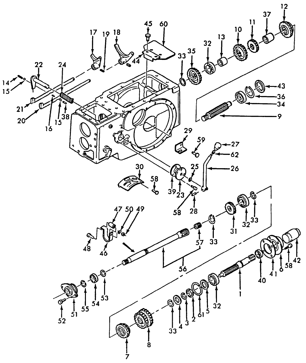 07G02 PTO SHIFT ASSEMBLY - LIVE PTO MULTI-SPEED - 1910 (NH-E, ASIA-PACIFIC, AUSTRALIA, NEW ZEALAND)