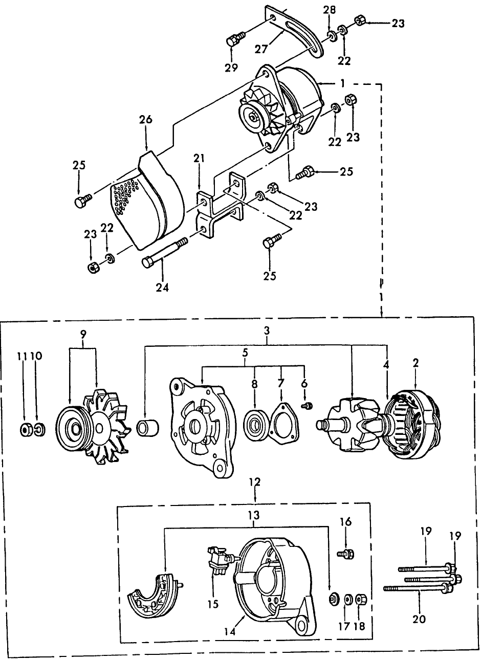 11C03 ALTERNATOR - 1910, 2110