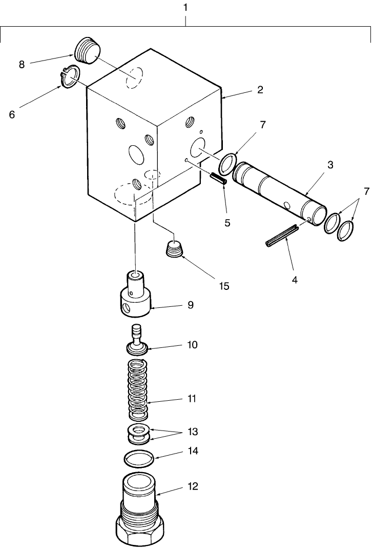 05M01 MANIFOLD DIVERTER BLOCK - SBA340015500