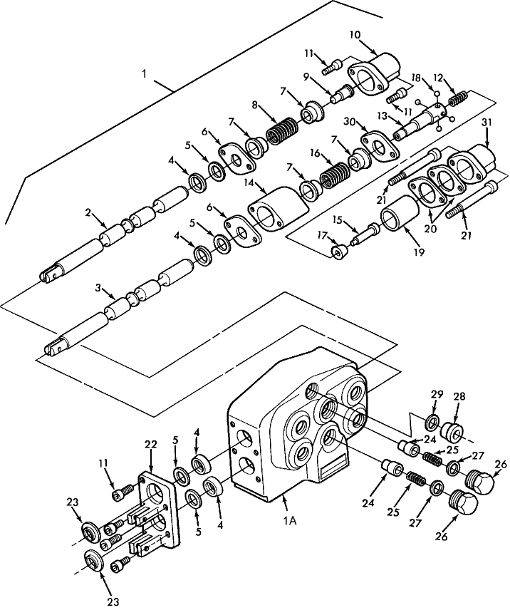 05E04 2-SPOOL REMOTE CONTROL VALVE (OPTIONAL) - 84/10-8