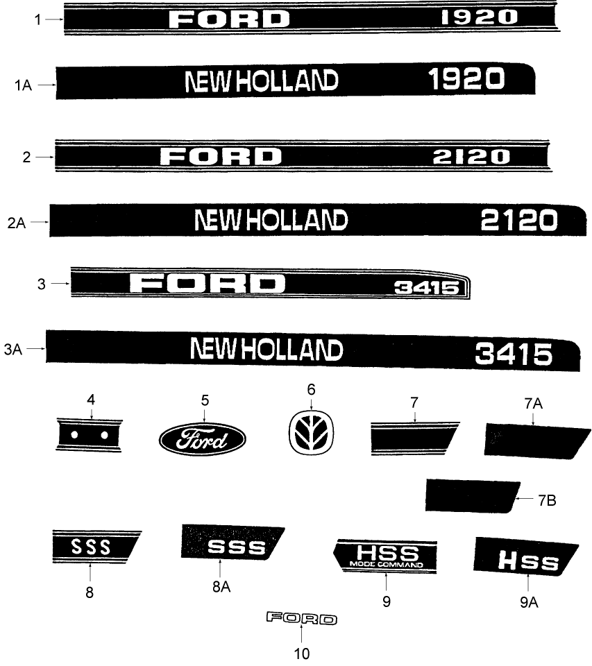 16A03A DECALS