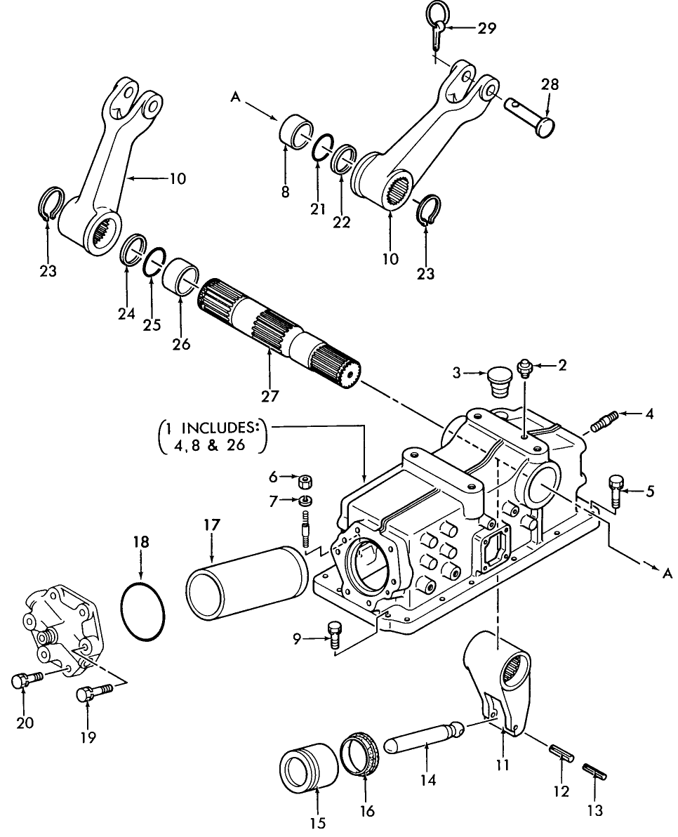 05A02 LIFT COVER & ARMS - 2120, 3415