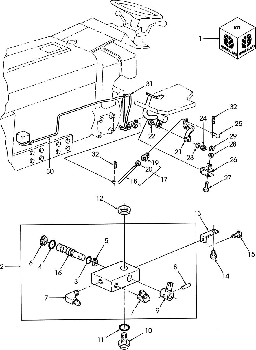 07L01 HSS DUAL CLUTCH VALVE KIT - 2120 (87/12-96)