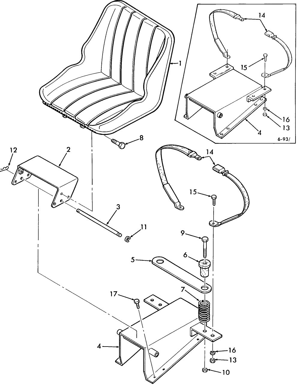 13A02 SEAT ASSEMBLY - 3415