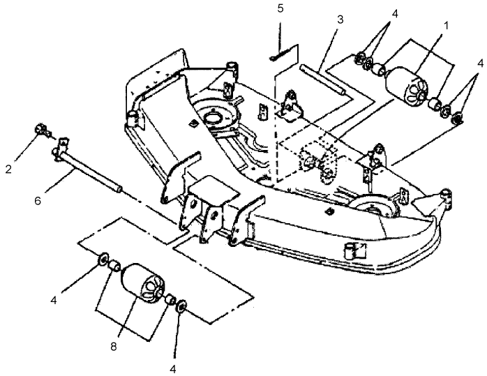 007 ROLLER, FRONT & REAR