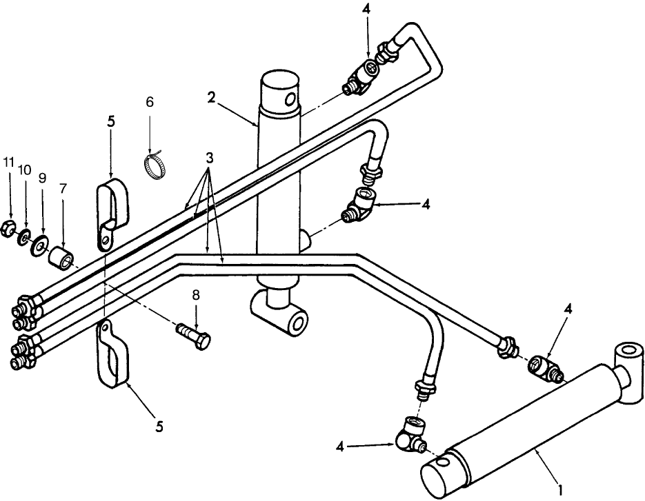 03.04 702A - HYDRAULIC PARTS - 1110, 1210, 1310, 1510, 1710