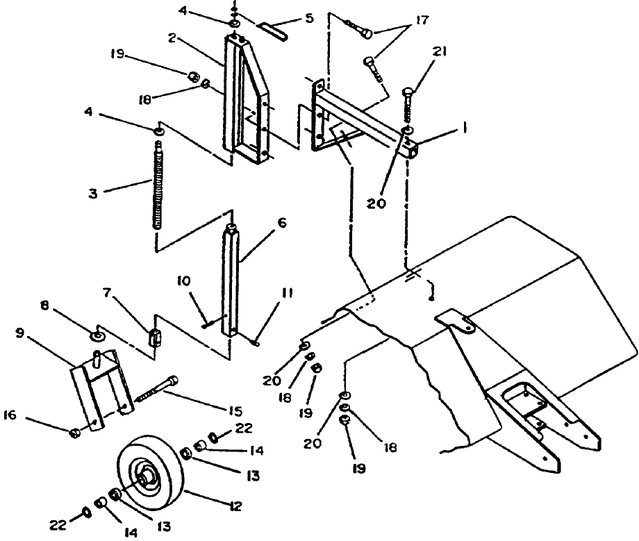 301 FRONT WHEEL - 704D