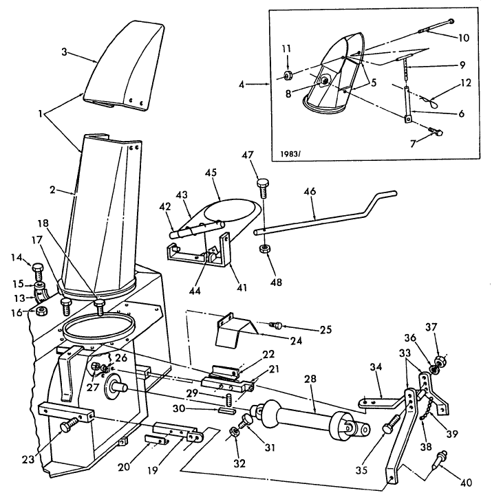 004 CHUTES & RELATED PARTS - 19BV9102, 9606786