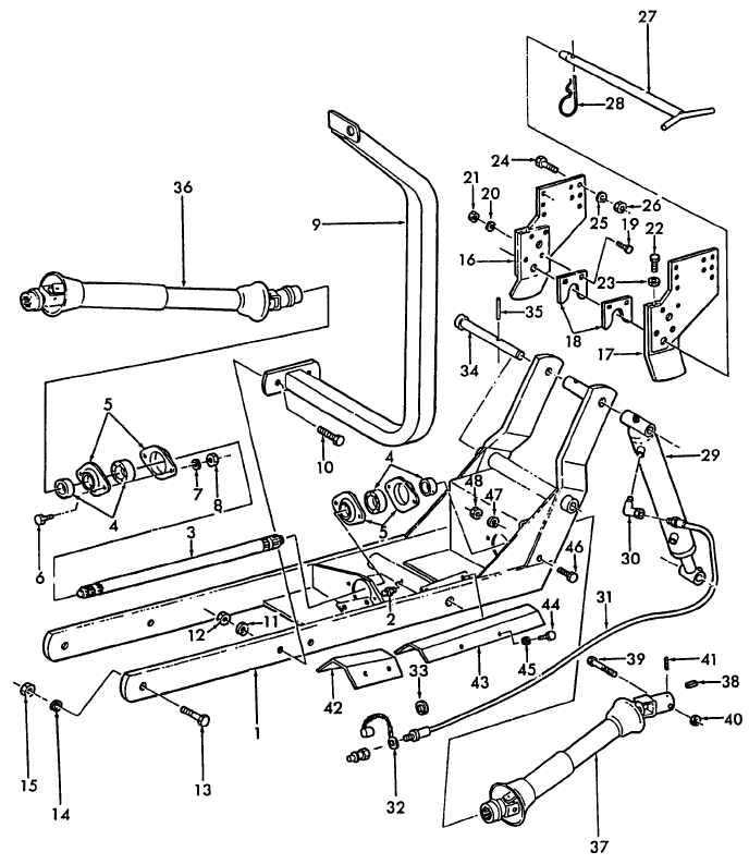 012 FRONT MOUNTING KIT, FRONT SUBFRAME PARTS - 9614052