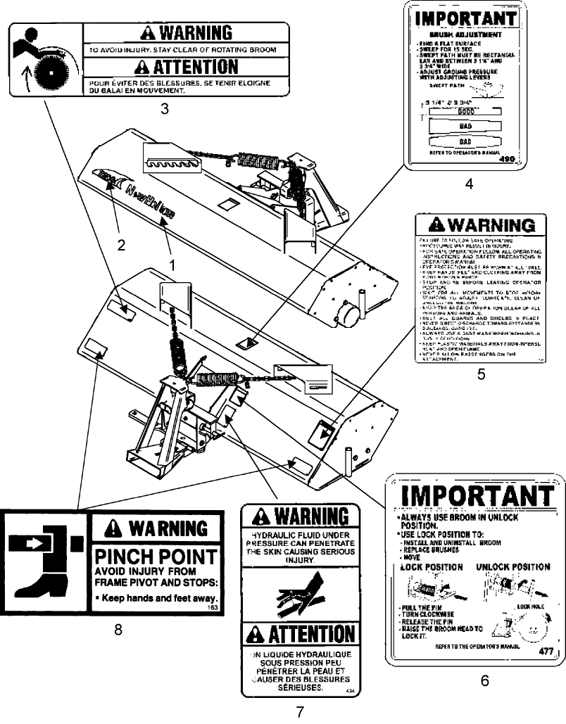 354 DECALS - ENGLISH